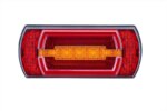 LED neon achterlicht incl. mist 12v 1m. Kabel horizontaal+verticaal Montage