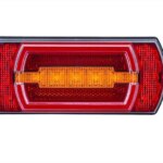 LED neon achterlicht incl. mist 12v 1m. Kabel horizontaal+verticaal Montage