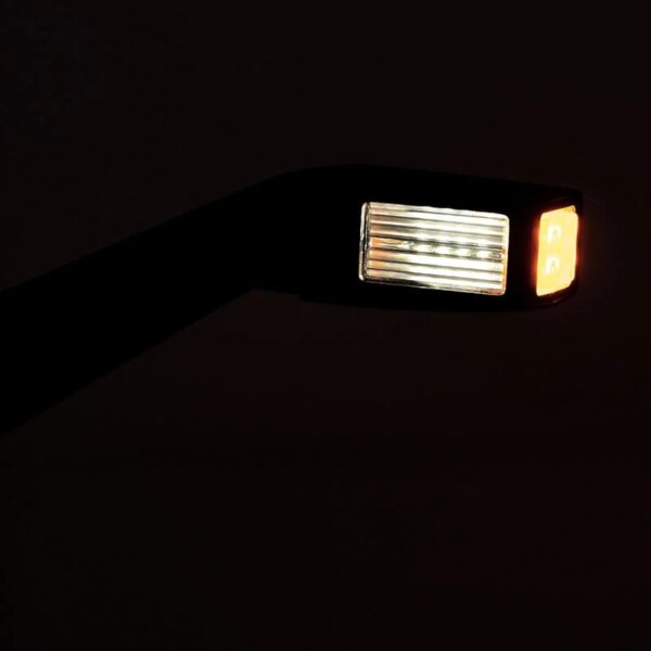 Links | LED breedtelamp | schuine steel | 12-36v | 30cm. kabel | MB-1451-FT-145 L LED-MB-1451-5