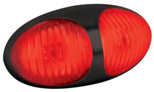 LED markeringslicht rood | 12-24v | 10cm. kabel | 37RM2P-37RM2P-37RM2P