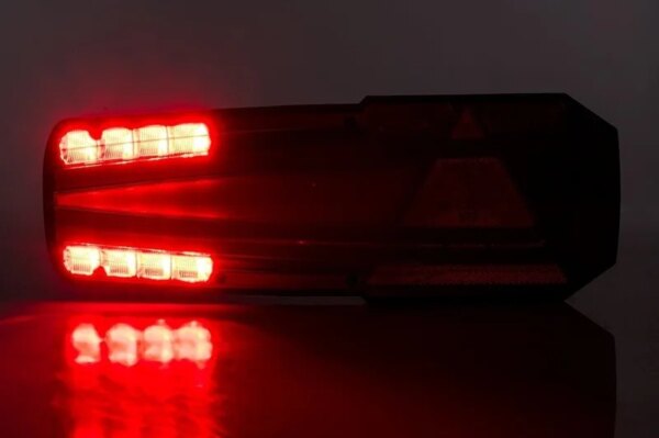 LED neon achterlicht rechts (non-driehoek) 12-24v 7-PIN's AMP | VC-5052B7-LZD 3012-VC-5052B7