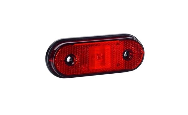 LED markeringslicht rood 12-24v 50cm kabel | MV-6400R-LD 634-MV-6400R