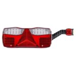 LED Trailerlamp rechts met breedtelicht 12-24v kabelingang | VC-7112-3192.4000284-VC-7112-2