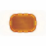 Compacte R65 Amber lens minibar 12-24V vaste montage | MLB246R65AAM-MLB246R65AAM-MLB246R65AAM-2