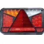 Links | LED achterlicht met kentekenlicht | 12-24v | 7-functies | 100cm. kabel | VC-4511-FT-370 L TB LED-VC-4511