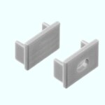 Eindkap | voor BAC-ALU3 | zonder kabeldoorvoer | BAC-ALU3-CAP--BAC-ALU3-CAP