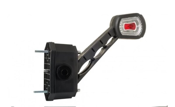 LED breedtelamp rechts met alarm rood-wit-amber 12-24v | MBA-2762RWA-LDCC 2714-MBA-2762RWA-6