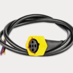 Links | 5-PIN bajonet aansluiting | met 10m. kabel | V10AC-10MB5L-WTY BAJONET L M100-V10AC-10MB5L