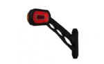 LED breedtelamp links rood-wit-amber 12-24v 50cm kabel | MB-2761RWA-LDCC 2698-MB-2761RWA-3