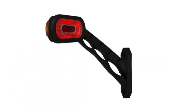 LED breedtelamp links rood-wit-amber 12-24v 50cm kabel | MB-2761RWA-LDCC 2698-MB-2761RWA-3