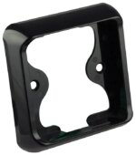 Enkele zwarte beugel | 100 Series | 100B1B-100B1B-100B1B