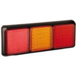 LED achterlicht met zwarte rand | 12-24v | 40cm. kabel | 80BFARME-80BFARME-80BFARME
