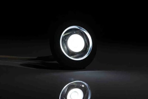 LED compact inbouw markeringslicht wit | 12-24v | MV-2600W-FT-074 B LED-MV-2600W-2
