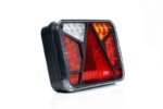Rechts | LED achterlicht met kentekenlicht Canbusproof | 12v | 7-functies 6-PIN | VC-4512B6CAN-FT-370 P TB LED O BAJONET 6PIN 12V-VC-4512B6CAN-7