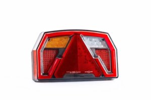 LED neon achterlicht links + kenteken 12-24v - 6-PIN's-FT-372 L TD LED BAJONET 6PIN-VC-4671B6