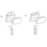 LED markeringslicht wit | 12-24v | 1