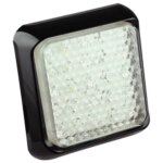 LED achteruitrijlicht met zwarte rand | 12-24v | 40cm. kabel | 80WME-80WME-80WME