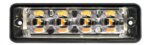 LED flitser 4 LED's | R10 | slimline | wit 10-30v | SLED4DVW-SLED4DVW-SLED4DVW-2