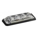 Ultra platte Slimline LED flitser | 3 LED's | Amber | 10-30v | S11F3003--S11F3003-2