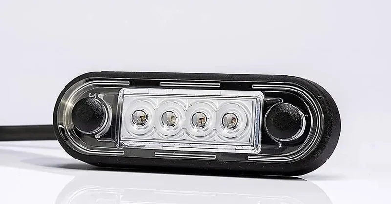 LED markeringslicht wit | 12-24v | 15cm. kabel | MV-2400W.1-FT-073 B LED-MV-2400W.1-2 LED markeringslicht wit | 12-24v | 15cm. kabel | MV-2400W.1-FT-073 B LED-MV-2400W.1-2
