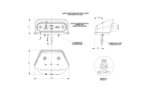 LED markeringslicht amber met beugel | 12-24v | 50cm. kabel | MV-4050A-LD 233-MV-4050A-2