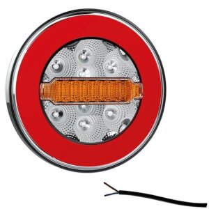 LED compact achterlicht zonder kentekenverlichting | 12-36v | 100cm. kabel | V10C3-830-FT-113 LED-V10C3-830