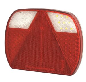 LED slimline achterlicht zonder kentekenverlichting | 12-24v | 40cm. kabel | EU200R-EU200R-EU200R