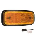 LED markeringslicht amber | 12-24v | 1