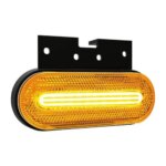 LED zij-markering met knipperlichtfunctie | 12-24v | 50cm. kabel | M10ZK-150A-FT-071 + K LED-M10ZK-150A-2