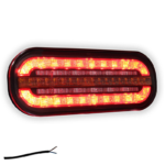 LED compact achterlicht met dynamisch knipperlicht | 12-24v | VC-320-FT-320 LED DI-VC-320