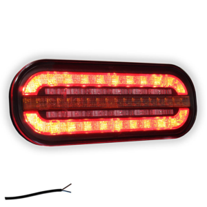 LED compact achterlicht met dynamisch knipperlicht | 12-24v | VC-320-FT-320 LED DI-VC-320