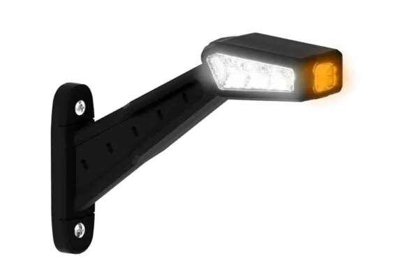Rechts | LED breedtelamp | 12-36v | 30cm. kabel | rood-wit-amber | MB-1462RWA-FT-146 P LED-MB-1462RWA-3