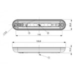 LED derde remlicht | 12-24v | V3R-133-LSD 2524-V3R-133-5