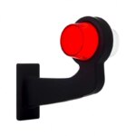 links | LED pendellamp | haakse steel & matte lens | 12-24v | MB-1021RW-LD 2604-MB-1021RW