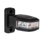 Rechts | LED breedtelamp | 12-24v | 30cm. kabel | rood-wit-amber | 1009RE-1009RE-1009RE