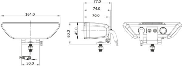 OZZ WR1 65 - Achteruitrijlicht met flitser | 88501-88501-88501-6
