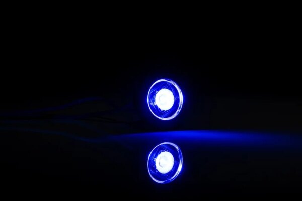 LED Compact inbouw decoratielicht blauw 12-24v | MV-2600B-FT-074 N LED-MV-2600B-2