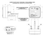 LED markeringslicht wit 12-24v 45cm kabel | MV-4200W-LD 096-MV-4200W-2
