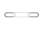 LED flitsbalk amber | 13 serie | ECE-R65 amber | 1250mm | 24 LED's | 13-00005-E-13-00005-E-13-00005-E-2