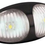LED Positionsleuchte weiß | 12-24v | 2-PIN Stecker | 37WM2P-37WM2P