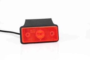 LED markeringslicht rood | 12-24v | 50cm. kabel | MV-5650R-MD-013 C+K LED-MV-5650R