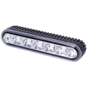 LED flitser 6-LED | R65 | rood | 12-24v | ED5000R-ED5000R-ED5000R
