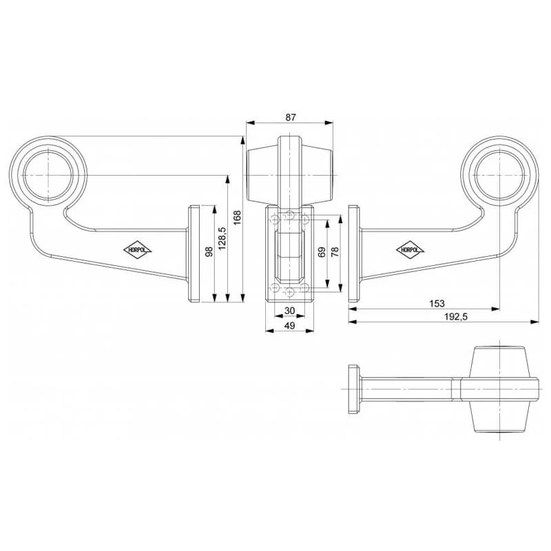 rechts | LED pendellamp | haakse steel | matte lens | 12-24v | MB-1022RA-LD 2626-MB-1022RA-7 rechts | LED pendellamp | haakse steel | matte lens | 12-24v | MB-1022RA-LD 2626-MB-1022RA-7