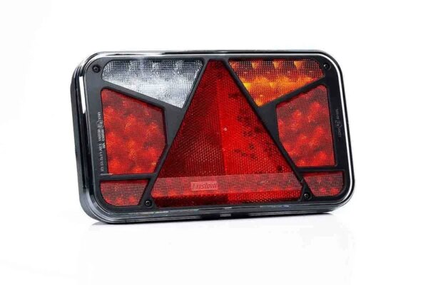 Rechts | LED achterlicht met kentekenlicht Canbusproof | 12v | 7-functies 6-PIN | VC-4512B6CAN-FT-370 P TB LED O BAJONET 6PIN 12V-VC-4512B6CAN-3