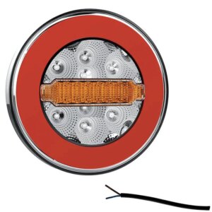 LED achterlicht Y-homologatie zonder kentekenverlichting | 12-36v | 100cm. kabel | V10C3-840-FT-113 Y LED-V10C3-840
