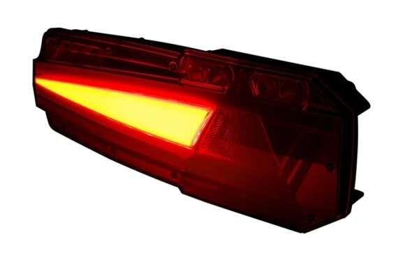 LED neon achterlicht rechts (non-driehoek) 12-24v 7-PIN's AMP | VC-5052B7-LZD 3012-VC-5052B7-8