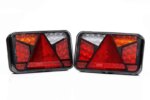 Rechts | LED achterlicht met kentekenlicht Canbusproof | 12v | 7-functies 6-PIN | VC-4512B6CAN-FT-370 P TB LED O BAJONET 6PIN 12V-VC-4512B6CAN-6