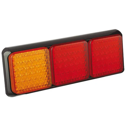 LED achterlicht met zwarte rand | 12-24v | 40cm. kabel | 80BARRME-80BARRME-80BARRME LED achterlicht met zwarte rand | 12-24v | 40cm. kabel | 80BARRME-80BARRME-80BARRME