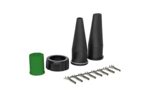8-PIN's bajonet aansluiting rechts zonder kabel | V10AC-102B8--V10AC-102B8