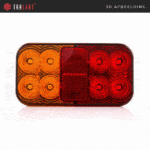 LED compact achterlicht zonder kentekenverlichting | 12v | 40cm. kabel | 149BAR-149BAR-149BAR-2